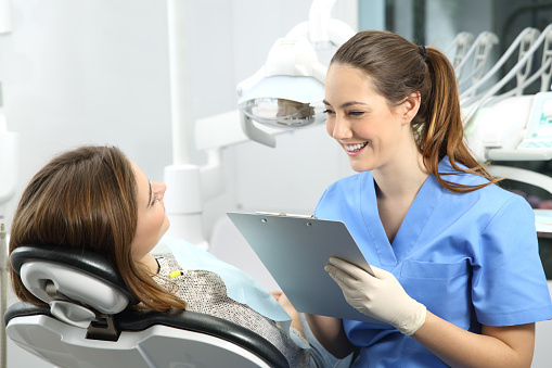 Women smiling after preventive dental treatment at Portola Smiles 